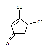 (9ci)-3,4-二氯-2-环戊烯-1-酮结构式_344322-99-2结构式