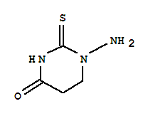 (9ci)-1-氨基四氢-2-硫氧代-4(1H)-嘧啶酮结构式_344324-13-6结构式