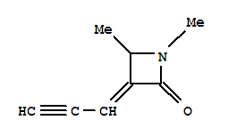 (9Ci)-1,4-二甲基-3-(2-丙炔)-2-氮杂啶酮结构式_344354-72-9结构式