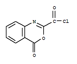 4H-3,1-benzoxazine-2-carbonyl chloride,4-oxo-(9ci)Structure,344413-46-3Structure 4H-3,1-benzoxazine-2-carbonyl chloride,4-oxo-(9ci) Structure,344413-46-3Structure