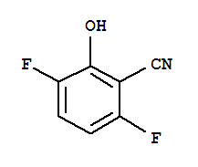 (9Ci)-3,6-二氟-2-羟基-苯甲腈结构式_344764-39-2结构式