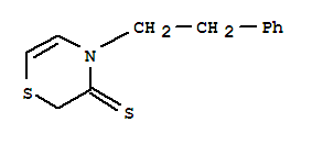 4-(2-苯基乙基)-2H-1,4-噻嗪-3(4H)-硫酮结构式_344885-58-1结构式