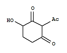 (9Ci)-2-乙酰基-4-羟基-1,3-环己烷二酮结构式_345201-21-0结构式