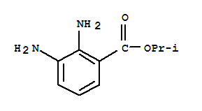 (9CI)-2,3-二氨基-苯甲酸,1-甲基乙酯结构式_345205-40-5结构式