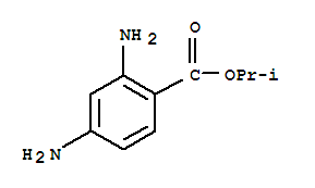 (9CI)-2,4-二氨基-苯甲酸,1-甲基乙酯结构式_345205-41-6结构式