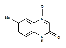 6-甲基-2(1H)-喹噁啉酮,4-氧化物结构式_34797-72-3结构式