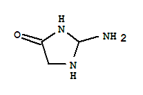 (9ci)-2-氨基-4-咪唑啉酮结构式_34800-73-2结构式