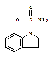 吲哚啉-1-磺酰胺结构式_34917-77-6结构式