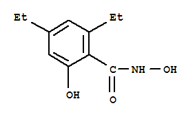 (9Ci)-2,4-二乙基-N,6-二羟基-苯甲酰胺结构式_349392-87-6结构式
