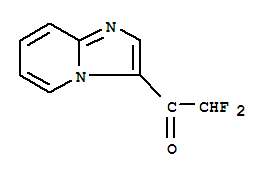 (9CI)-2,2-二氟-1-咪唑并[1,2-A]吡啶-3-基-乙酮结构式_349482-17-3结构式