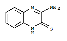 (9ci)-3-氨基-2(1H)-喹噁啉硫酮结构式_34972-19-5结构式