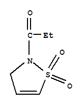 (9Ci)-2,3-二氢-2-(1-氧代丙基)-噻唑,1,1-二氧化物结构式_350506-90-0结构式