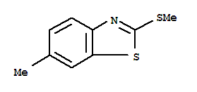 (7ci,8ci,9ci)-6-甲基-2-(甲基硫代)-苯并噻唑结构式_3507-35-5结构式