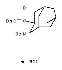 盐酸金刚乙胺-D4结构式_350818-67-6结构式