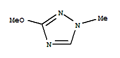 (9ci)-3-甲氧基-1-甲基-1H-1,2,4-噻唑结构式_35102-19-3结构式