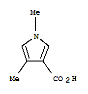 (9Ci)-1,4-二甲基-1H-吡咯-3-羧酸结构式_351416-83-6结构式
