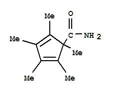 1,2,3,4,5-五甲基-2,4-环戊二烯-1-甲酰胺结构式_351428-89-2结构式