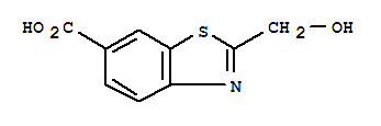 (9Ci)-2-(羟基甲基)-6-苯并噻唑羧酸结构式_351465-01-5结构式