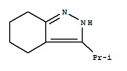 2H-indazole,4,5,6,7-tetrahydro-3-(1-methylethyl)-(9ci)Structure,351517-42-5Structure 2H-indazole,4,5,6,7-tetrahydro-3-(1-methylethyl)-(9ci) Structure,351517-42-5Structure