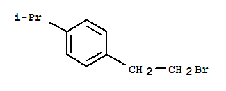 1-(2-溴乙基)-4-异丙基苯结构式_35338-68-2结构式