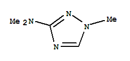 (9ci)-n,n,1-三甲基-1H-1,2,4-噻唑-3-胺结构式_35342-04-2结构式
