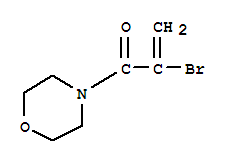 (9Ci)-4-(2-溴-1-氧代-2-丙烯基)-吗啉结构式_353476-50-3结构式