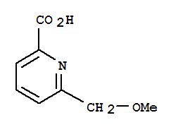 6-(甲氧基甲基)吡啶-2-羧酸结构式_354517-76-3结构式