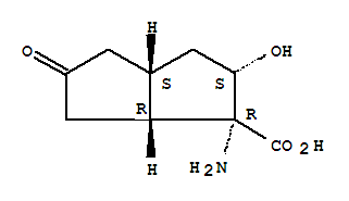1-Amino-2-hydroxy-5-oxooctahydro-1-pentalenecarboxylic acidStructure,355134-42-8Structure 1-Amino-2-hydroxy-5-oxooctahydro-1-pentalenecarboxylic acid Structure,355134-42-8Structure
