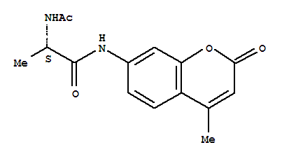 (2S)-2-(乙酰氨基)-N-(4-甲基-2-氧代-2H-1-苯并吡喃-7-基)-丙酰胺结构式_355137-87-0结构式