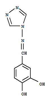 (9ci)-4-[(4h-1,2,4-噻唑-4-基亚氨基)甲基]-1,2-苯二醇结构式_35546-60-2结构式