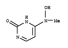 (9Ci)-4-(羟基甲基氨基)-2(1H)-嘧啶酮结构式_35606-85-0结构式