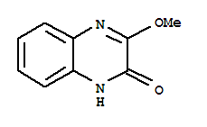  3-甲氧基-2(1H)-喹噁啉酮结构式_35676-71-2结构式