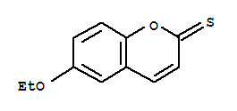 (9ci)-6-乙氧基-2H-1-苯并吡喃-2-硫酮结构式_356786-99-7结构式