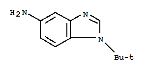 (9ci)-1-(1,1-二甲基乙基)-1H-苯并咪唑-5-胺结构式_35681-34-6结构式