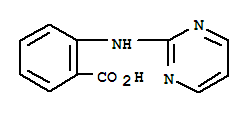 (9ci)-2-(2-嘧啶氨基)-苯甲酸结构式_35716-51-9结构式