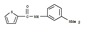 (9CI)-N-[3-(二甲基氨基)苯基]-2-噻吩羧酰胺结构式_357291-91-9结构式