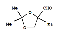 (9Ci)-4-乙基-2,2-二甲基-1,3-二氧戊环-4-羧醛结构式_357330-15-5结构式