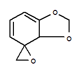 (9CI)-螺[1,3-苯并二氧代-4(3aH),2-环氧乙烷]结构式_35760-45-3结构式