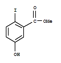 2-碘-5-羟基苯甲酸甲酯结构式_358672-64-7结构式