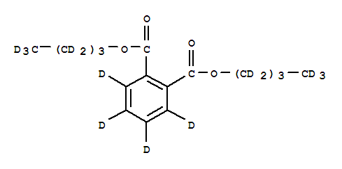 邻苯二甲酸二丁酯-D22结构式_358731-15-4结构式
