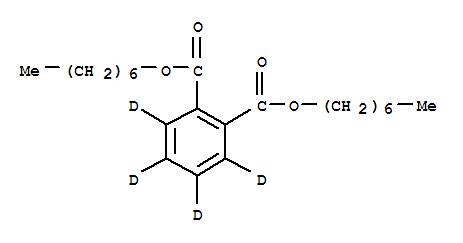 邻苯二甲酸二庚酯-D4结构式_358731-41-6结构式