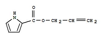 (9ci)-2-丙烯基酯1H-吡咯-2-羧酸结构式_35889-85-1结构式