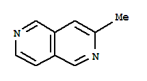 (9ci)-3-甲基-2,6-萘啶结构式_35968-89-9结构式
