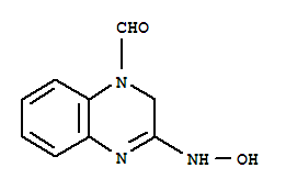 3-(羟基氨基)-1(2H)-喹喔啉甲醛结构式_35975-41-8结构式