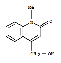 (9ci)-4-(羟基甲基)-1-甲基-2(1H)-喹啉酮结构式_35982-84-4结构式