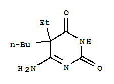 (9ci)-6-氨基-5-丁基-5-乙基-2,4(3H,5h)-嘧啶二酮结构式_360762-14-7结构式