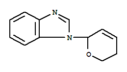 (9ci)-1-(5,6-二氢-2H-吡喃-2-基)-1H-苯并咪唑结构式_36145-99-0结构式