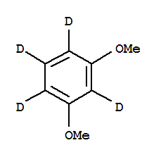 1,3-二甲氧基苯-D4结构式_362049-44-3结构式