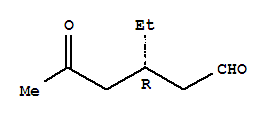 (3r)-(9ci)-3-乙基-5-氧代-己醛结构式_362607-67-8结构式