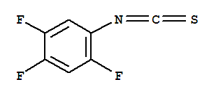(9ci)-1,2,4-三氟-5-异硫代氰酰基-苯结构式_362690-53-7结构式
